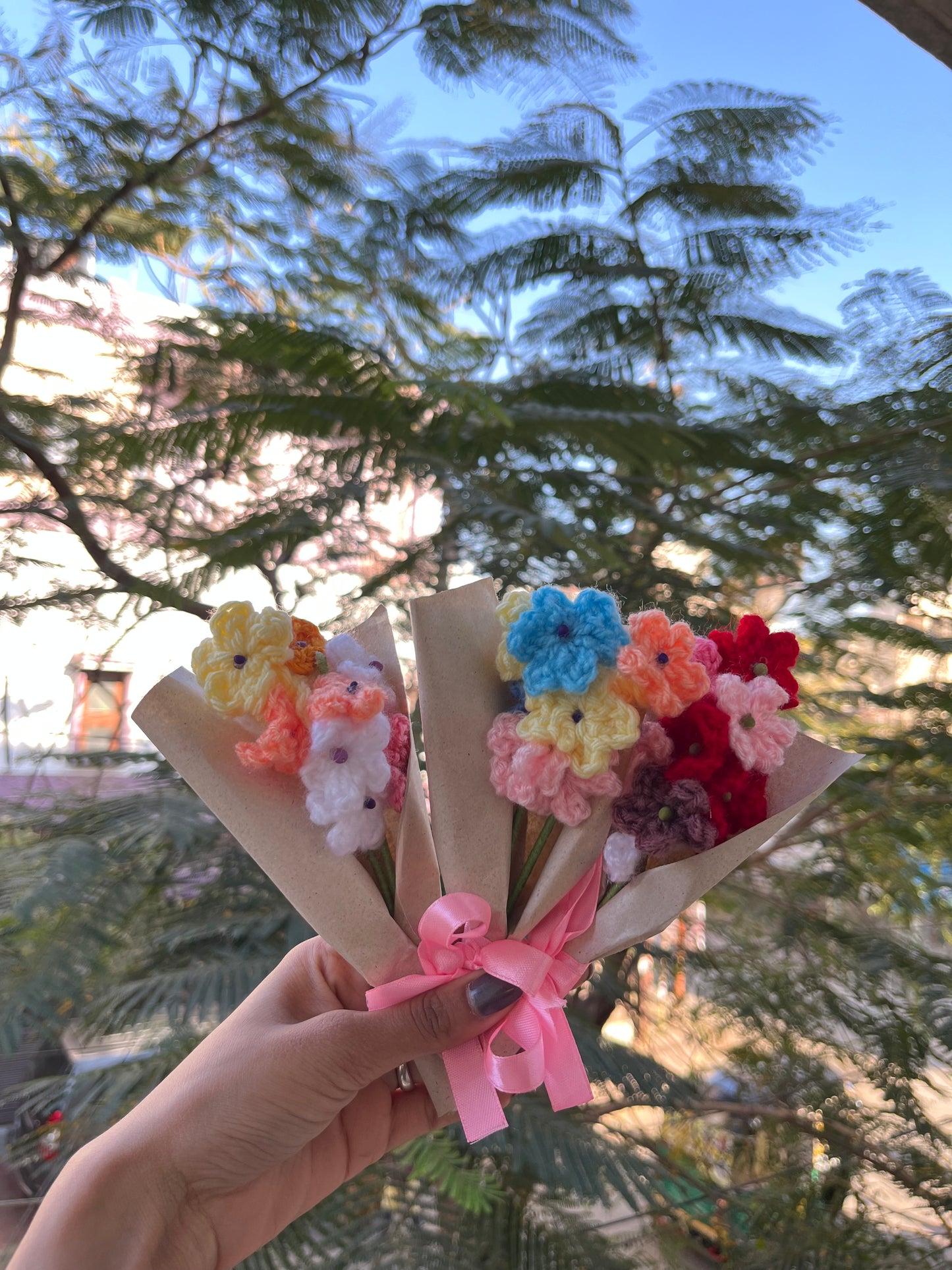 Mini flower bouquet