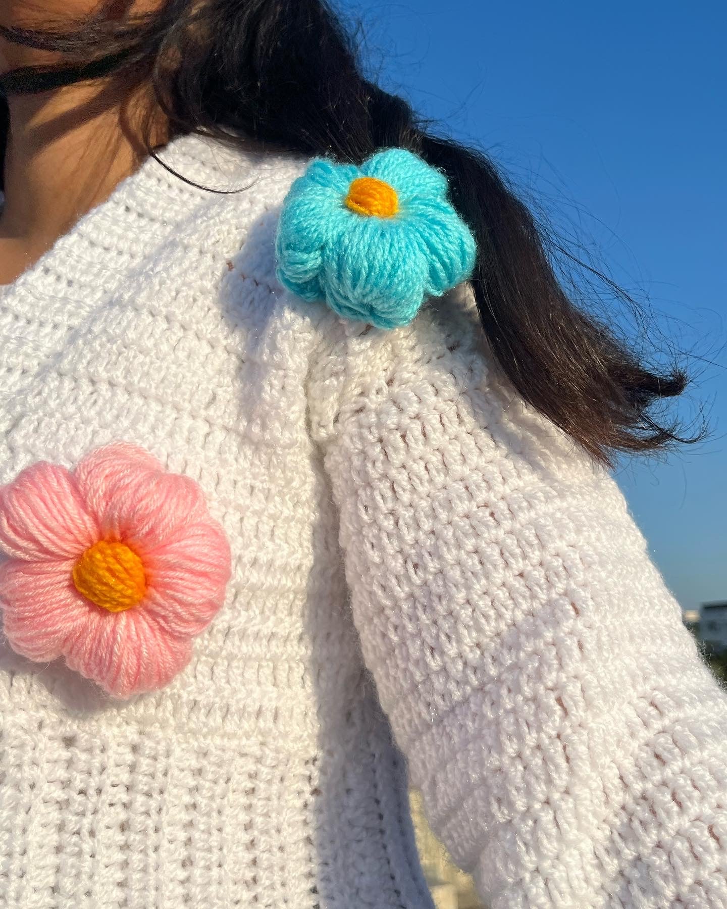 Pastel Daisy Cardigan