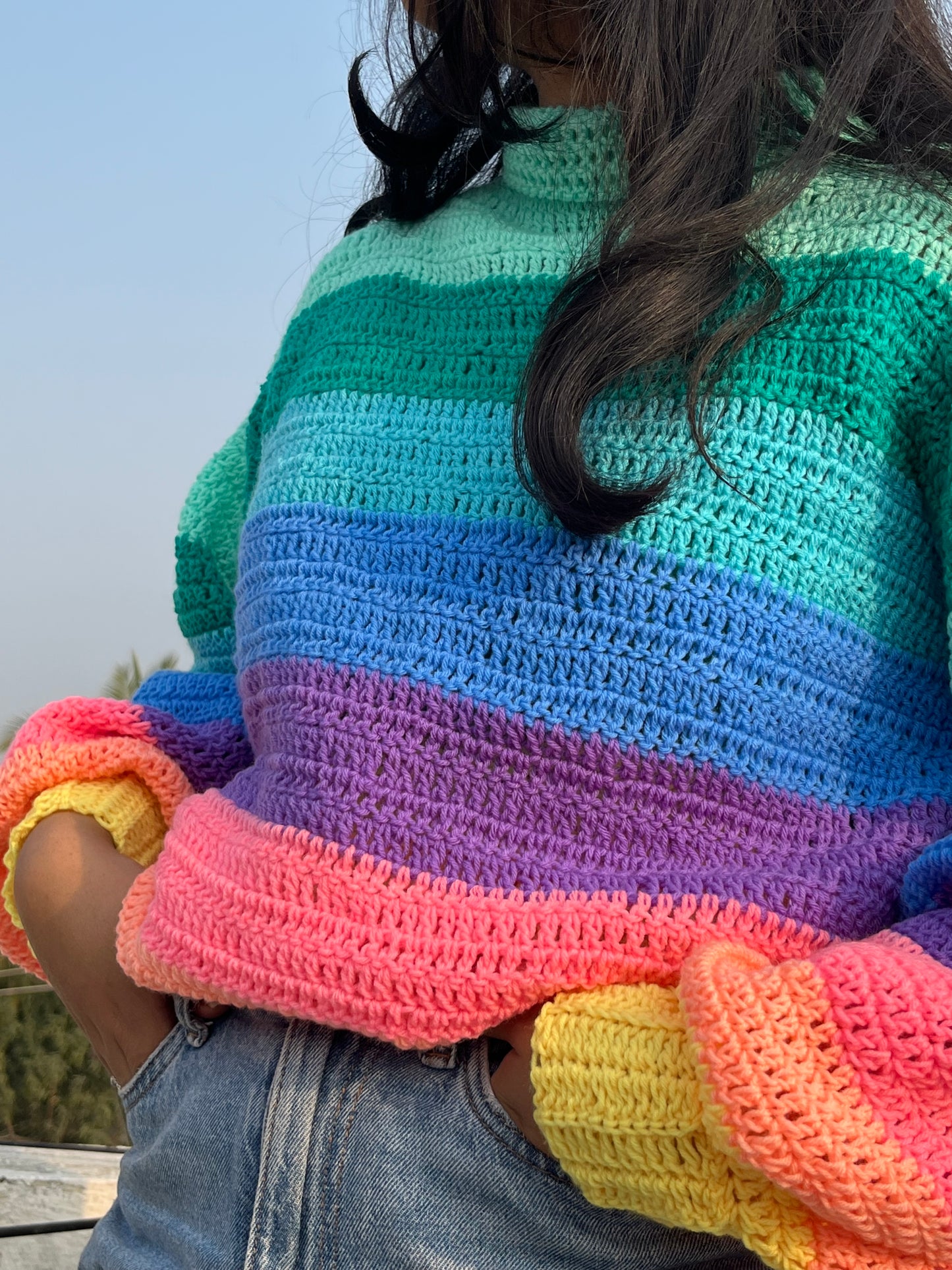 Rainbow Pullover