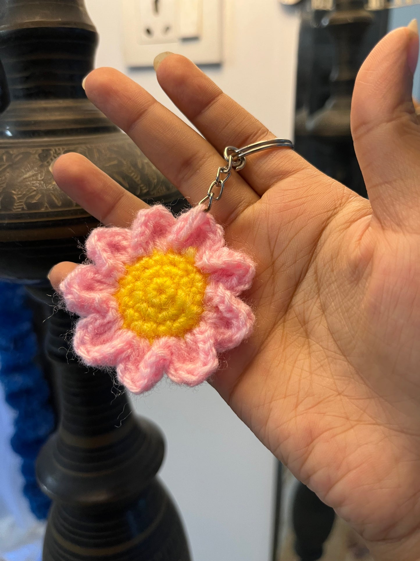 Daisy Keychain