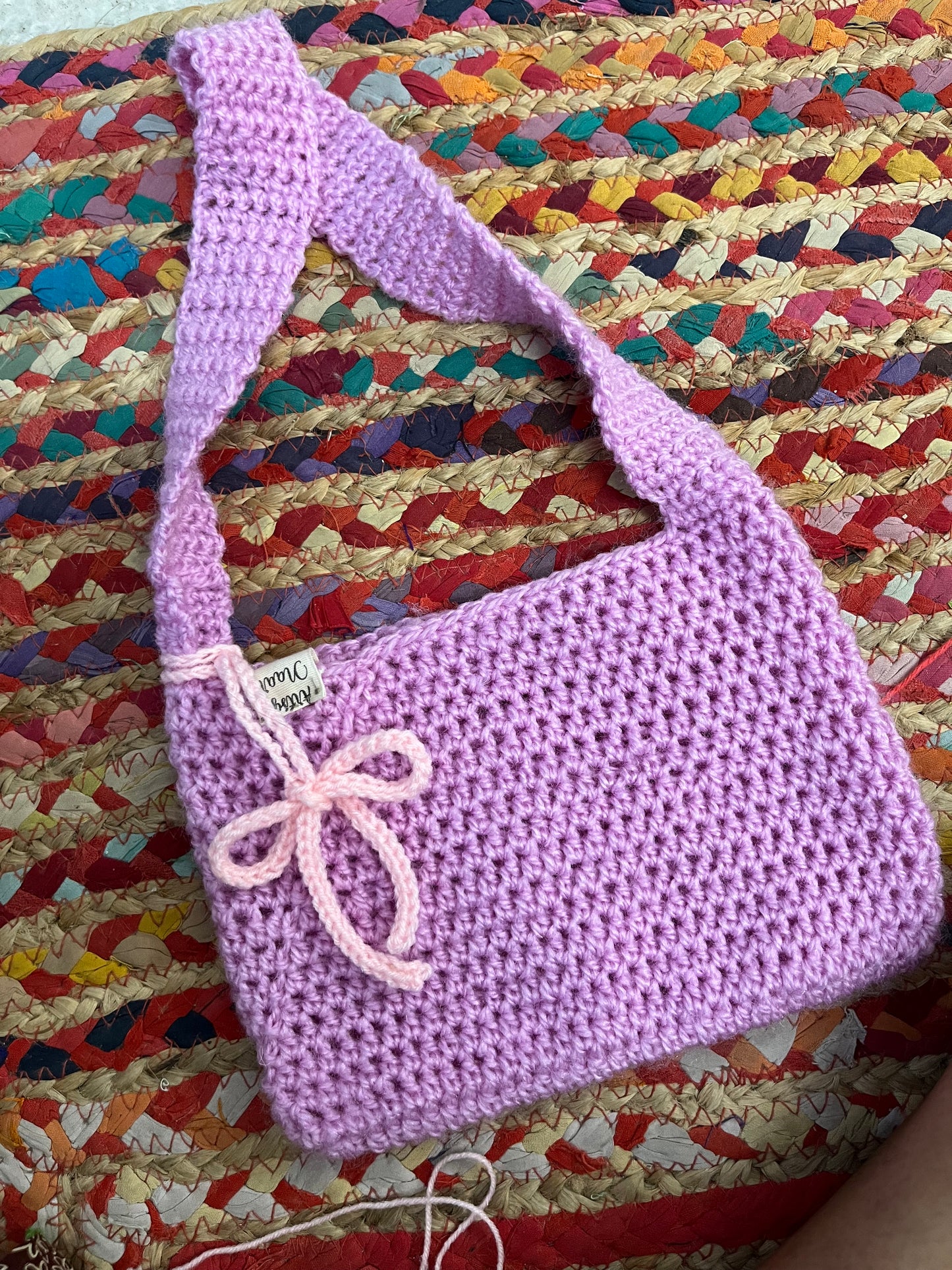 Pink Bow Bagcharm 🎀