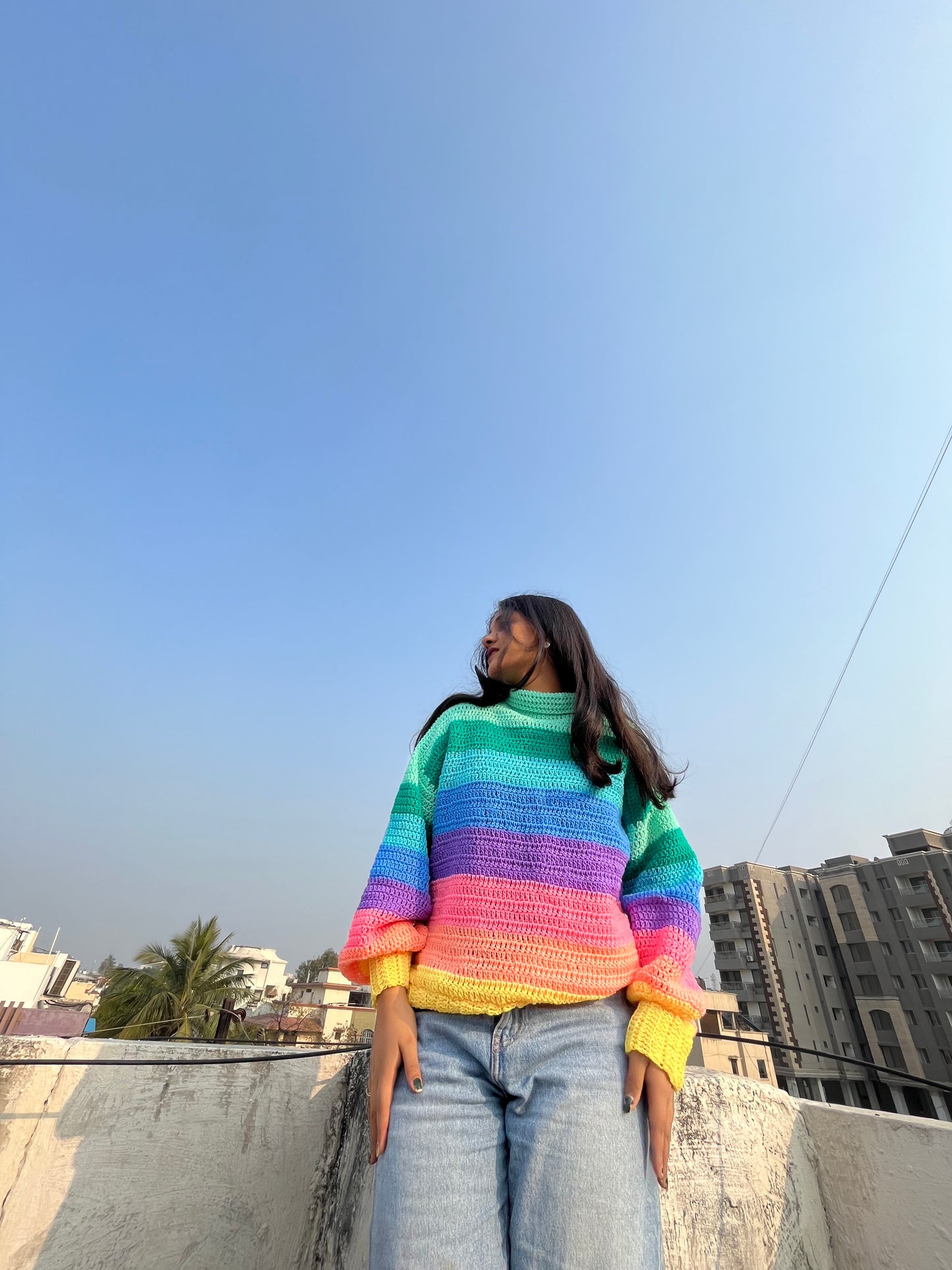 Rainbow Pullover