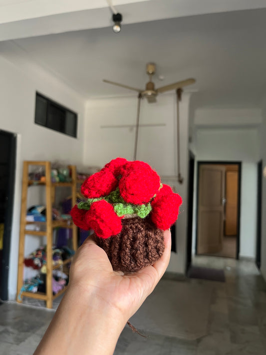 Rose coaster and pot ❤️
