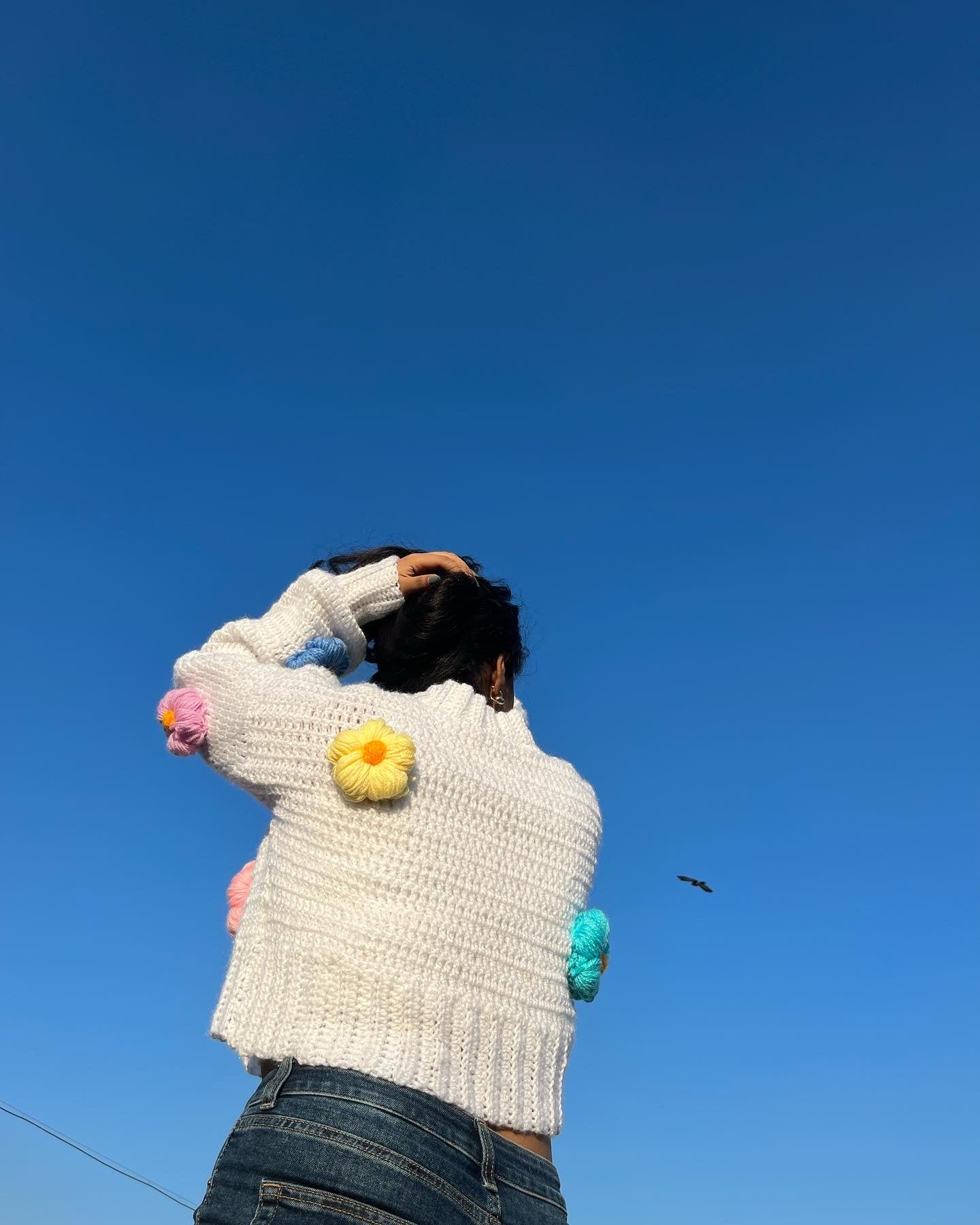 Pastel Daisy Cardigan