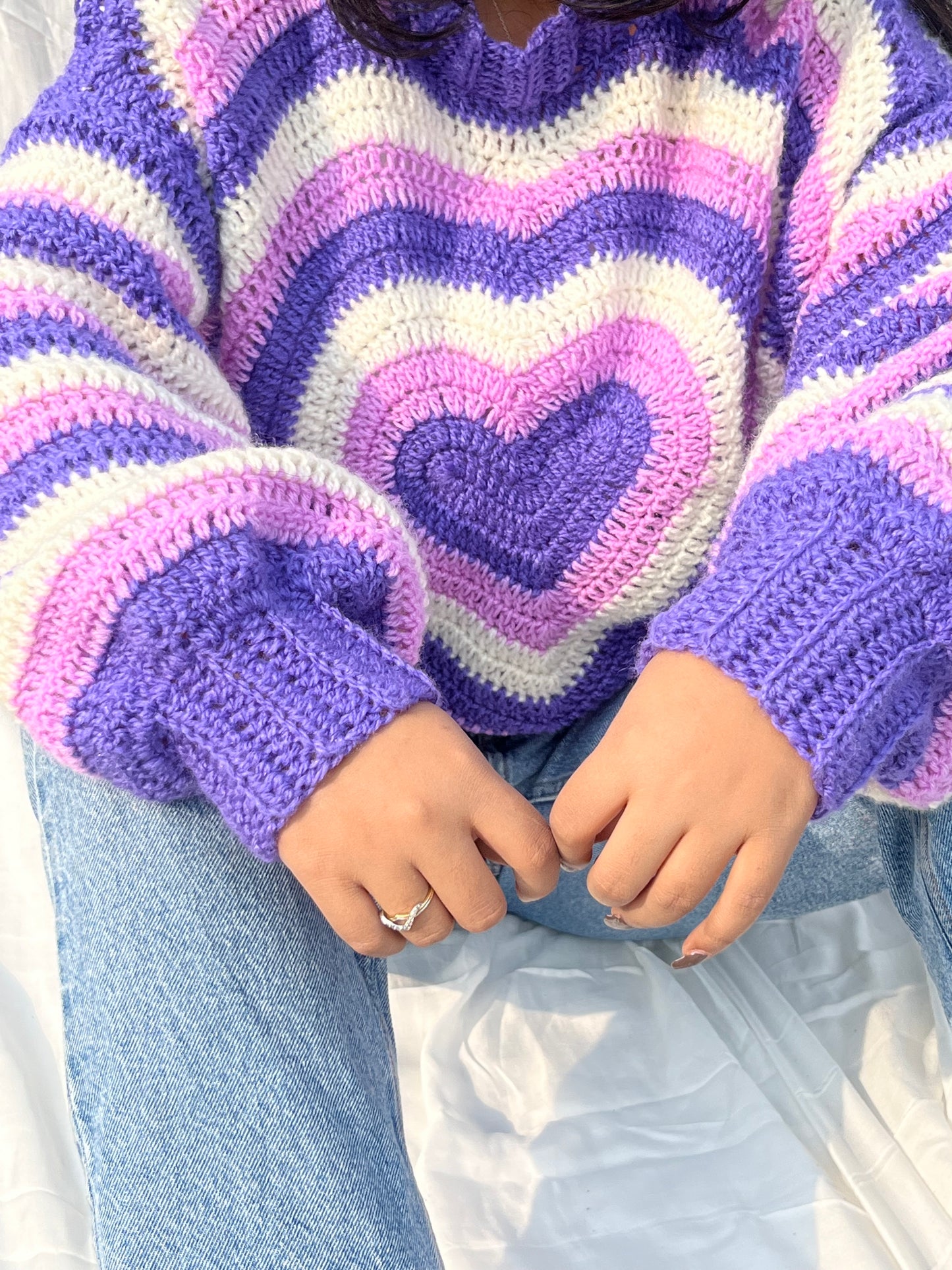 Lavender Haze Stereohearts Pullover