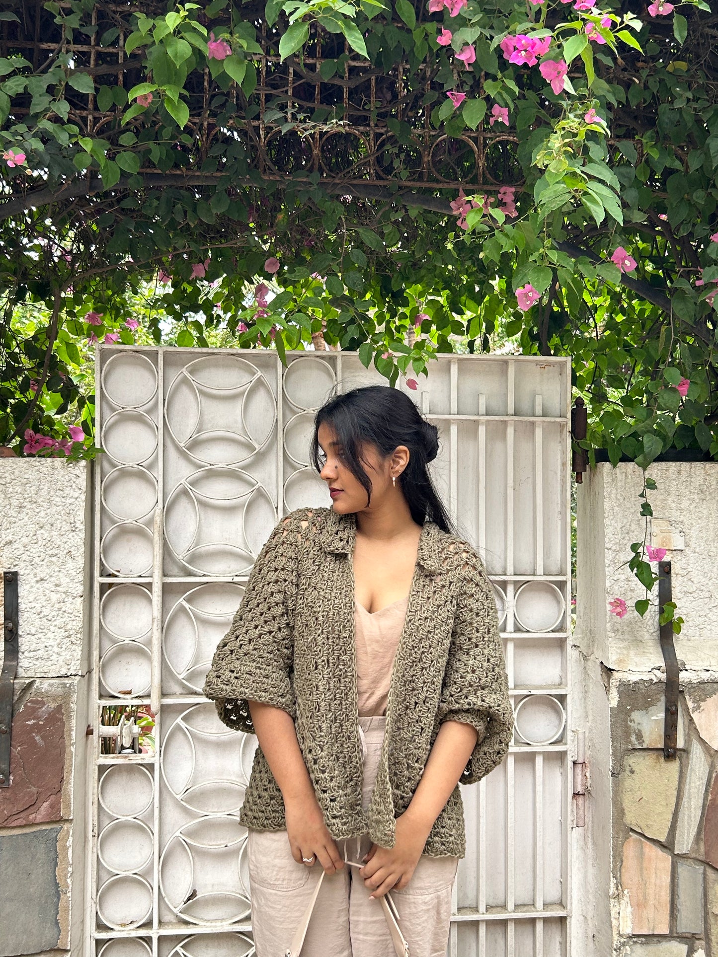 Crochet Oversized Shirt